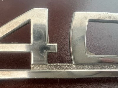 Emblème MERCEDES 407D Fourgon Logo Métal Original