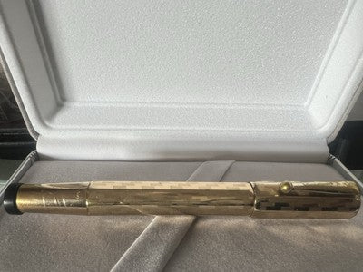 Waterman's Einziehbarer Füllfederhalter, 14 Karat Gold, Vintage 