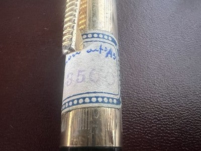 🔴 MEILOR penna stilografica pennino ORO 14KT Soennecken eG vintage '45 NOS