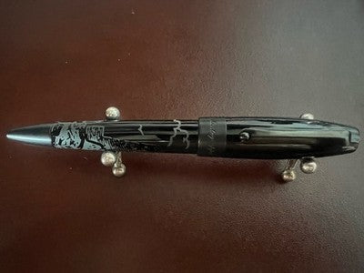 Montegrappa Pen Sphere Fortuna Chechnya Black Ruthenium Limited Edition 