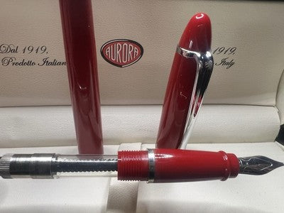 Aurora Fountain Pen Ipsilon Tricolor Anniversary Unit Italy (M) New NOS 