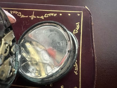 Montre De Poche ARGENT 800 Femme À Réviser Pièces Vintage Remontoir 14