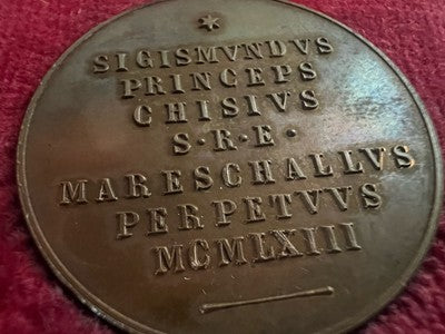 🔴 VATICANO medaglia Sede vacante 1963 bronzo fior di conio FDC