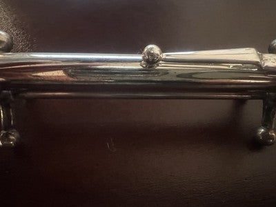Pencil Lecce Pen Mechanical Chrome Clip With Sphere Marking Vintage