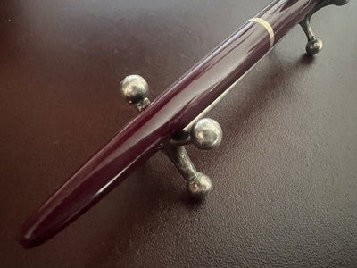 PELIKAN K200 Burgunderroter Vintage-Kugelschreiber, selten, aus den 60er Jahren 