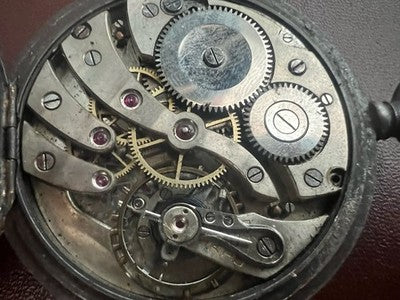 POSTALA Reloj De Bolsillo Aún Porcelana Vintage Piezas Repuesto Reparación