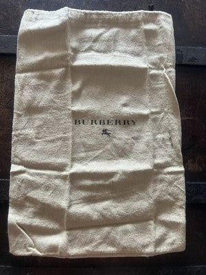 🔴 BURBERRY sacca borsa accessori anti polvere o viaggio L 25 h 36 cm originale