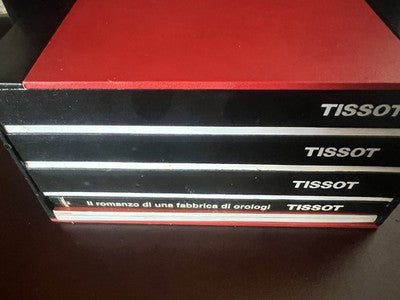 TISSOT Caja Reloj T-Touch Expert Multicapa Roja Con Libretos