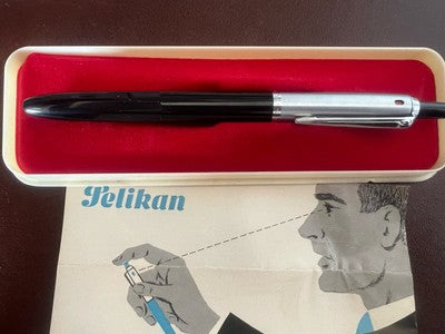 Pelikan Pen Sphere 3 x1 Colours Refill Multi Nero-Verde-Rosso Vintage