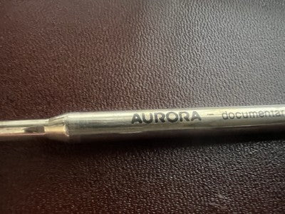 🔴 AURORA refill penna inchiostro NERO F Wagon 2 PEZZI ricarica ricambio