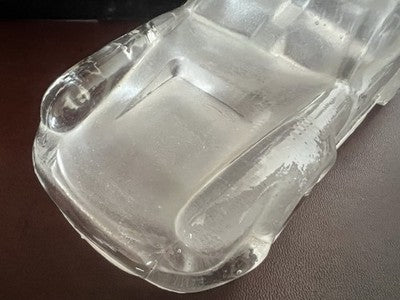 🔴 PORSCHE 911 modellino auto vetro tridimensionale 1:24 fermacarte scrivania