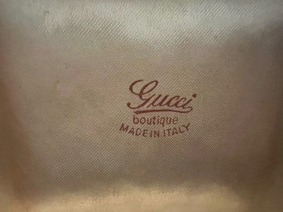 🔴 GUCCI scatola boutique collana ciondolo bracciale gioielli cofanetto vintage