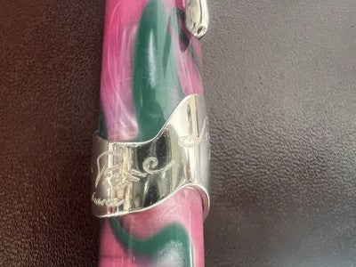 Pen Jean Pierre Lépine Fountain Pen Samba 1993 Pink Green Pen (M) New NOS