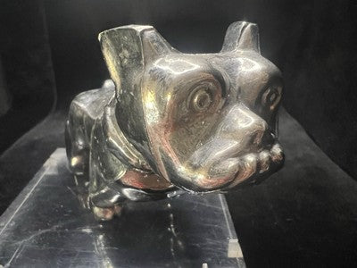 🔴 Maskottchen AUTO Hund BULLDOG Motorhaube Amerikanisches Auto LKW MACK Vintage