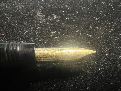 🔴 CIRENE penna stilografica retrattile pennino ORO restauro per ricambi vintage