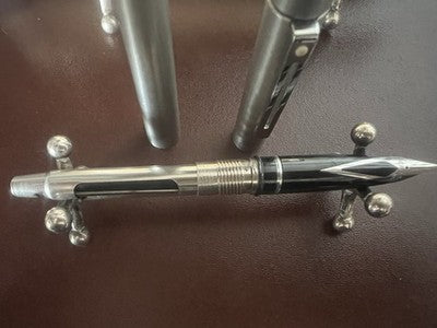 Sheaffer Stift Füllfederhalter + Druckbleistift Imperial Triumph Chrom Vintage