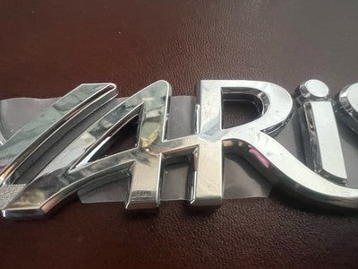 🔴 TOYOTA YARIS car emblem logo lettering 