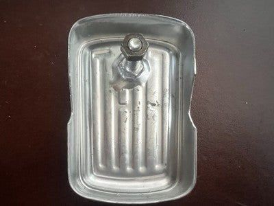 🔴 FIAT 600 calandra grigia con logo RICAMBIO ORIGINALE anche pulmino vintage