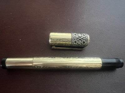 🔴 ZENITH penna stilografica pennino ORO 14K e matita meccanica vintage 50