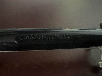 🔴 OMAS penna stilografica 556/S Extra cappuccio dorato pennino ORO Brevetto 445