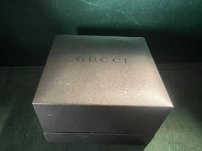🔴 GUCCI box scatola orologio bracciale astuccio cofanetto custodia con cuscino