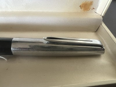 Aurora Pen Fountain Pen Duo Cart Pen Gold A Cartridges K2006 Vintage 