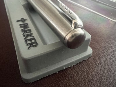Parker Stylo-Plume Stylo à Plume Noire Chrome M Avec Cartouches Écrit Vintage