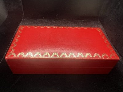 🔴 CARTIER fodero occhiali SANTOS 701 astuccio custodia numero seriale ORIGINALE