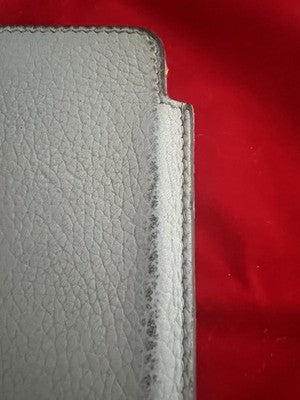 🔴 MONTBLANC Meisterstück iPhone 5 5s SE rigid original gray leather cover