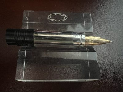 🔴 JHON STERLING penna stilografica sezione pennino oro 14 carati vintage