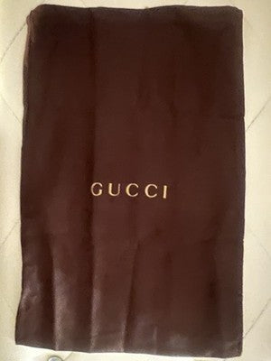 🔴 GUCCI sacca borsa scarpe anti polvere cotone custodia o viaggio L19 originale