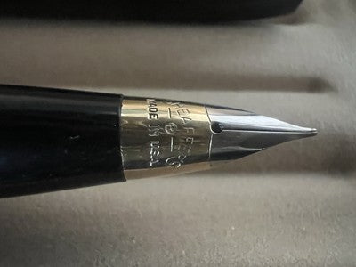 SHEAFFER'S Pen Fountain Pen Gold Snorkel Fill Black Marking Vintage