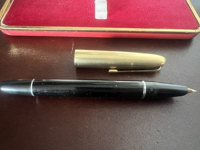 🔴 AURORA penna stilografica 88 pistone pennino ORO scrive vintage 373275