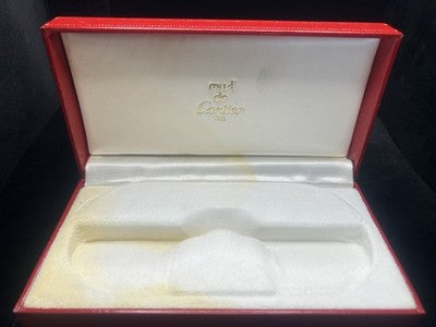 🔴 CARTIER fodero occhiali SANTOS 701 astuccio custodia numero seriale ORIGINALE