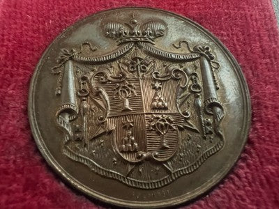 🔴 VATICANO medaglia Sede vacante 1963 bronzo fior di conio FDC