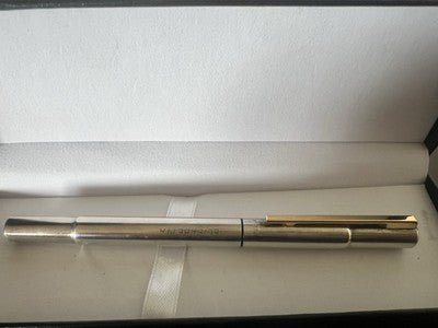 Auretta Stylo-Plume Stylo à Plume par Aurora Eliz Avec Cartouches Vintage 1970 