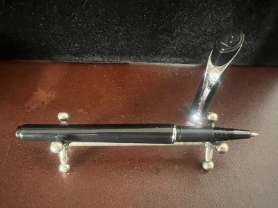 🔴 PIERRE CARDIN penna sfera finiture cromate cappuccio a scatto NOS