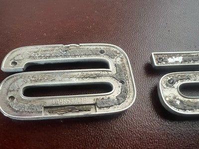 🔴 AUDI A6 3.5 TDI stemmi auto emblemi fregi targhette ORIGINALI