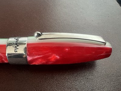 Montegrappa Stylo-Plume Stylo à Plume 1912 Tricolore Blanque Rouge Vert Italien 