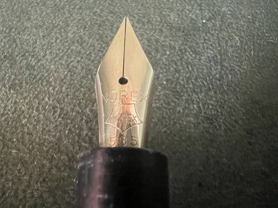 Norex Stylo-Plume Stylo à Plume Porte-Plume Or 14 KT M Bureau Support