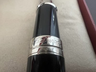 Dupont Stylo-Plume Stylo à Plume Ligne D Grande Or 18 KT M Retire NOS