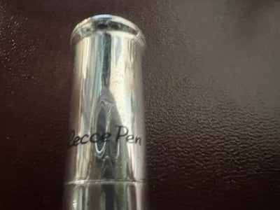 Crayon Lecce Pen Mechanical Chrome Clip mit Sphère Écrit Vintage 