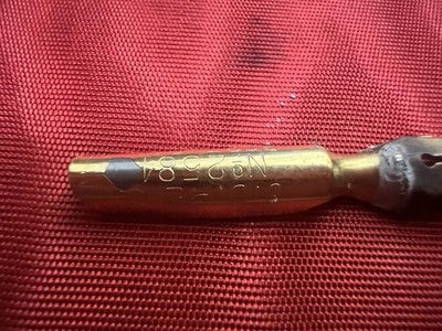 🔴 Penna scrivania argento 925 punzoni inglesi Sheffield 1915 ORIGINALE vintage