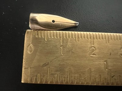 🔴 AURORA penna stilografica PENNINO ORO 14 KT 585 per Hastil M medio