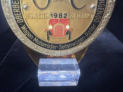 Trophée Ovc Veteranen Club Oberbechinge la Pentecôte Zielfahrt Rallye 1982 
