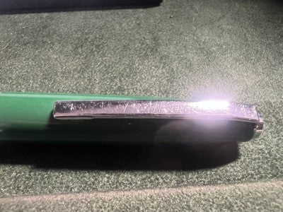 🔴 PELIKAN penna stilografica Pelikano VERDE scrive con cartucce vintage