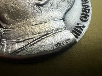 🔴 VATICANO medaglia ARGENTO 800 Papa PAOLO VI ANNO XIII fior di conio FDC