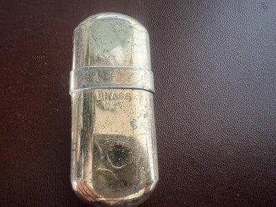 🔴 Accendini A BENZINA di metallo portachiavi decorato 3 PEZZI vetrina vintage