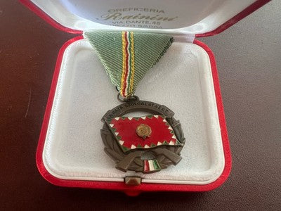 🔴 Medaglia di servizio UNGHERESE AL MERITO in patria di bronzo con lustrino