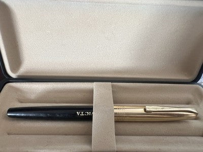 INVICTA Stylo À Plume Vintage Capuchon Métal À Piston Écrit Vintage